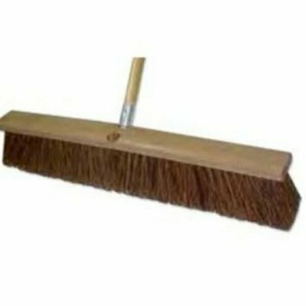 Abco Dura Plastic Push Broom 24 in. Red BH-12007-EA